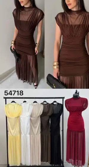 Mujer de Vestidos del mayorista de ropa vanita (my studio srl) en Italia