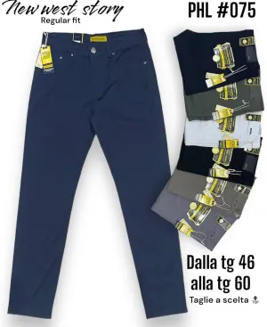 Men's Bottoms from clothing wholesaler New West Story in Italy