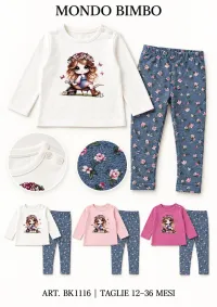 Babies and kids's Tops from clothing wholesaler Mondobimbo in Italy