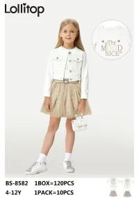 Sukienki dla Dziecięce od hurtownika odzieżowego Mondobimbo w Włochy