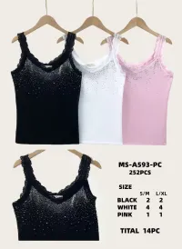 Women's Tops from clothing wholesaler 鸿运    Honyun in Italy