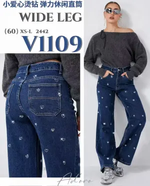 Women's Denim from clothing wholesaler Isa Moda 宏远贸易 in Italy