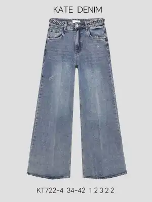MulherCalças de ganga de distribuidor de roupas KATE DENIM em França
